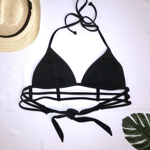 RESERVED Black VS PINK Bikini Top